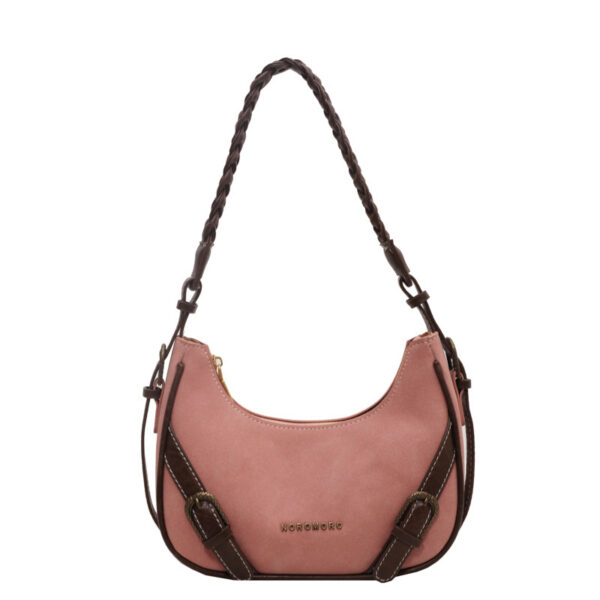 Retro Underarm Baguette Shoulder Selenodont Bag - Image 4