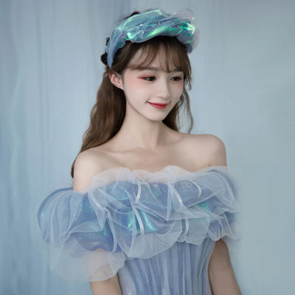 Evening Gown For Women Haze Blue Fairy - Image 2