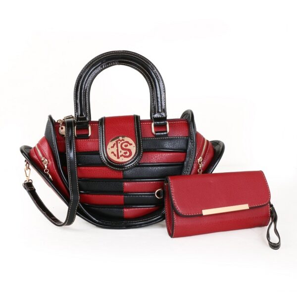 Women's Colorful Splicing Fashion Child Mother One Shoulder Crossbody Handbag - Image 5