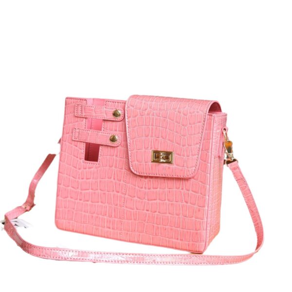 Stone Pattern Special-interest Design Crossbody Bag - Image 5