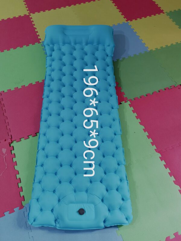 Outdoor Camping Travel Portable Inflatable Cushion Built-in Foot Inflatable - Image 3