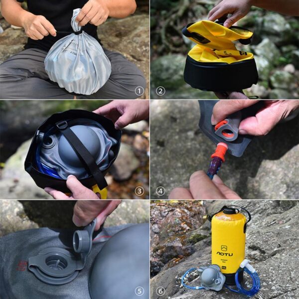 Outdoor Shower Domestic Hot Water Bag - Image 2