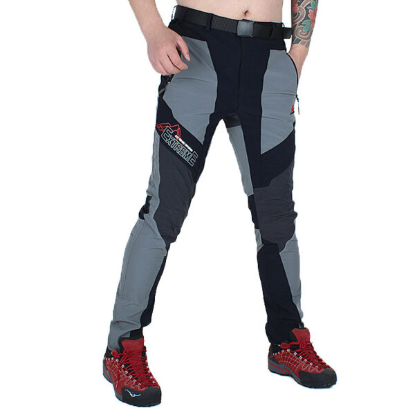 Winter Waterproof Outdoor Slim Hiking Fleece Pants For Men - Image 5