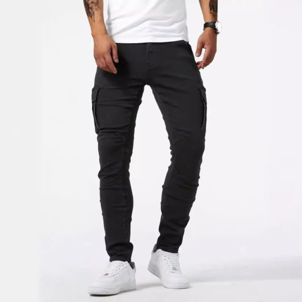 Men's Casual Multi-bag Labor Protection Pants - Image 2