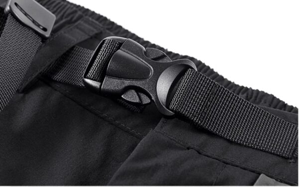 Patchwork Color Contrast And Multiple Pockets For Casual Use - Image 2