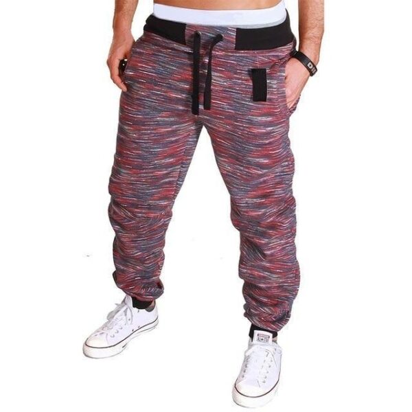 Foreign Trade Men'S Slim Leggings Running Fitness Pants Sports Leisure Camouflage - Image 4