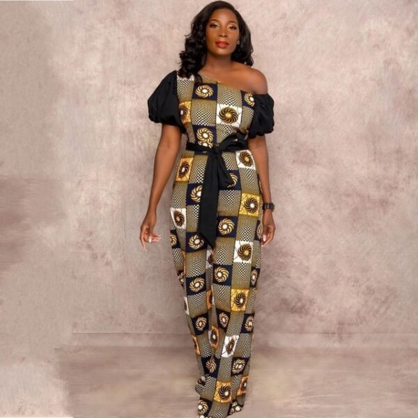 Fashion Ladies African Clothes Dress Dashiki Jumpsuit Women - Image 2