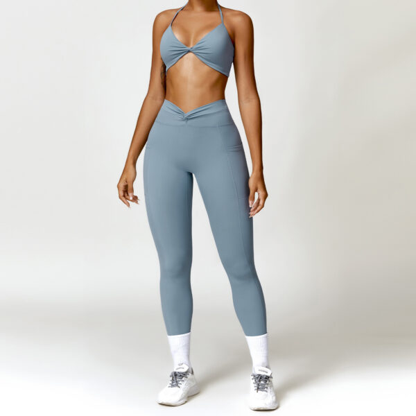 Fashion Camisole Yoga Suit Women Quick-drying Beauty Back Fitness Sports Clothes - Image 4
