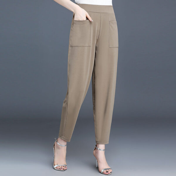 Nine-point Harem Pants Women Casual Thin Bloomers - Image 3