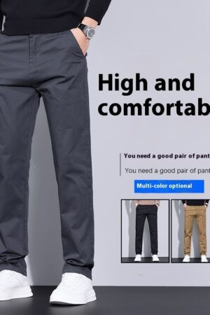 Men's Trendy Trousers Loose Straight Trend