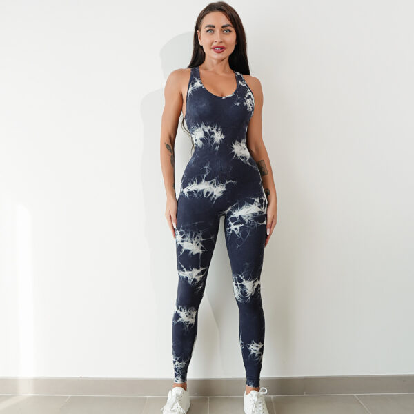 One-piece Workout Exercise Outfit Women's Breathable - Image 4
