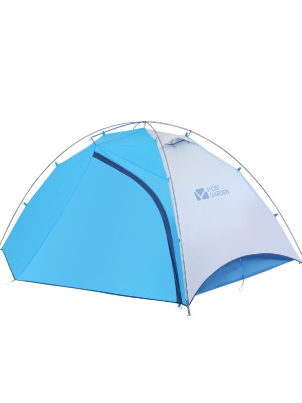 Mountaineering Camping Windproof And Rainproof Aluminum Alloy Three Season Double Deck Camping Tent - Image 7