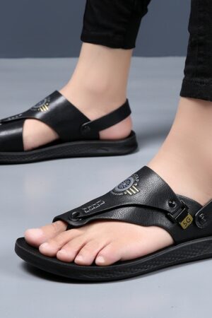 Dual-use Driving Casual Non-slip Wear-resistant Sandals For Men