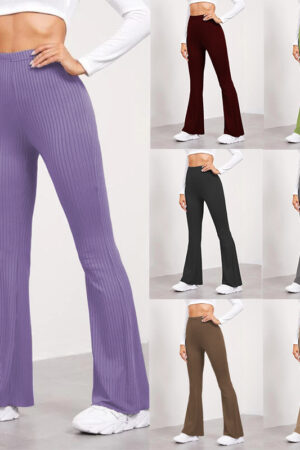 Horn High Waist Yoga Pants Sports Trousers