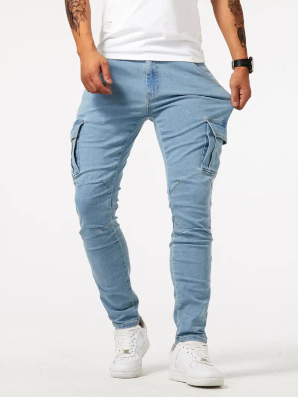 Men's Casual Multi-bag Labor Protection Pants - Image 8