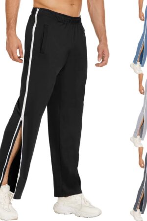 Sports Zipper Pants Loose Stylish Simple And Versatile
