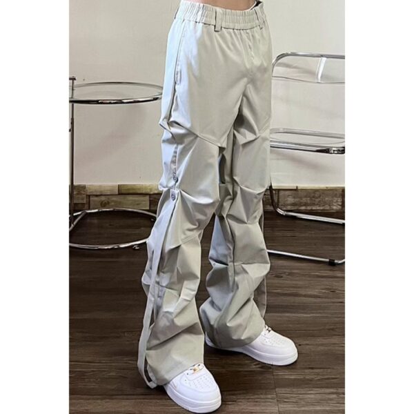 New Work Clothes Pleated Functional Men's Loose Casual Pants - Image 4