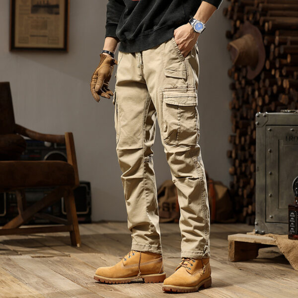 High Street Loose Functional Casual Pants Men - Image 9