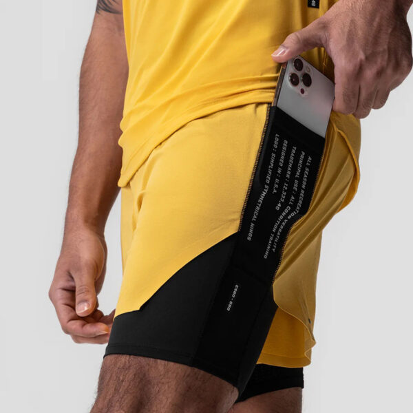 Men's Sports Double Layer Shorts - Image 2
