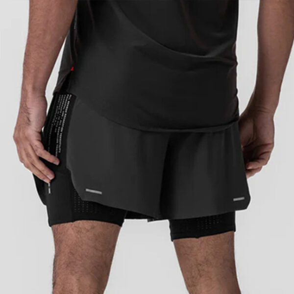 Men's Sports Double Layer Shorts - Image 3