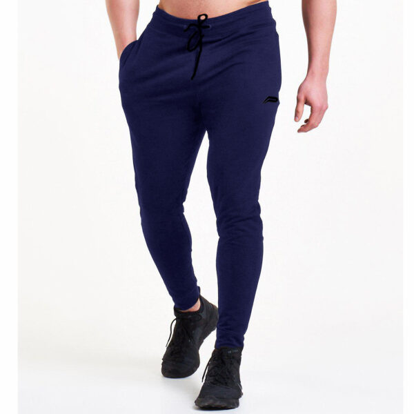 Sports And Leisure Workout Cotton Stretch Slim Trousers - Image 7