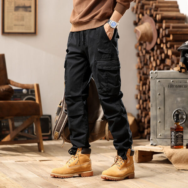 High Street Loose Functional Casual Pants Men - Image 3