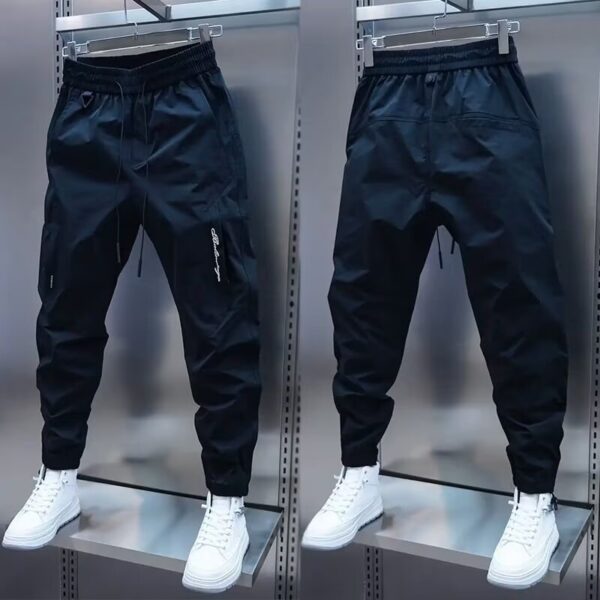Men's Loose Straight Casual Jogger Pants - Image 4