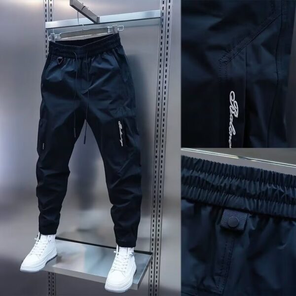 Men's Loose Straight Casual Jogger Pants - Image 2