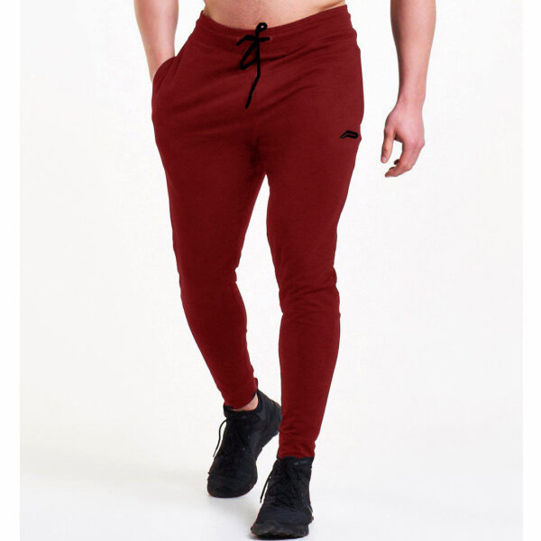 Sports And Leisure Workout Cotton Stretch Slim Trousers - Image 8
