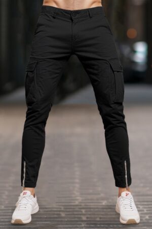Men's Fashion Tappered Work Clothes Casual Pants