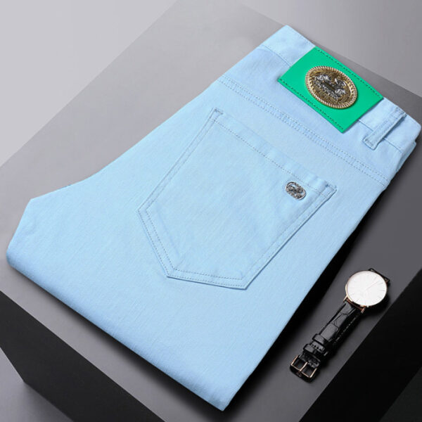 Men's Korean Style Slim-fitting Ankle-tied Youth High-end Pants - Image 7