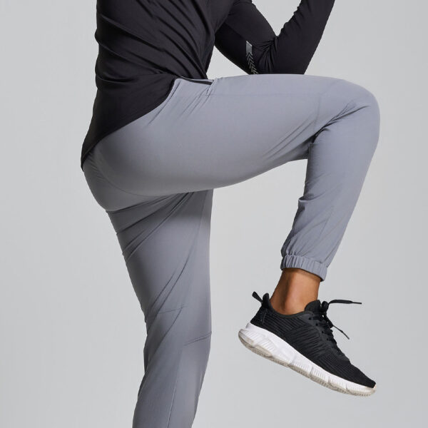 Summer Nylon Woven Four-sided Stretch Slim-fit Ice Silk Sports Trousers