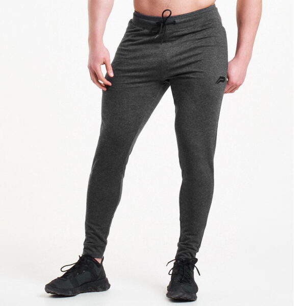 Sports And Leisure Workout Cotton Stretch Slim Trousers - Image 3