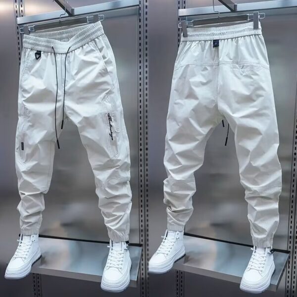 Men's Loose Straight Casual Jogger Pants - Image 3