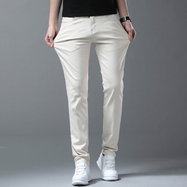 Men's Korean Style Slim-fitting Ankle-tied Youth High-end Pants - Image 2