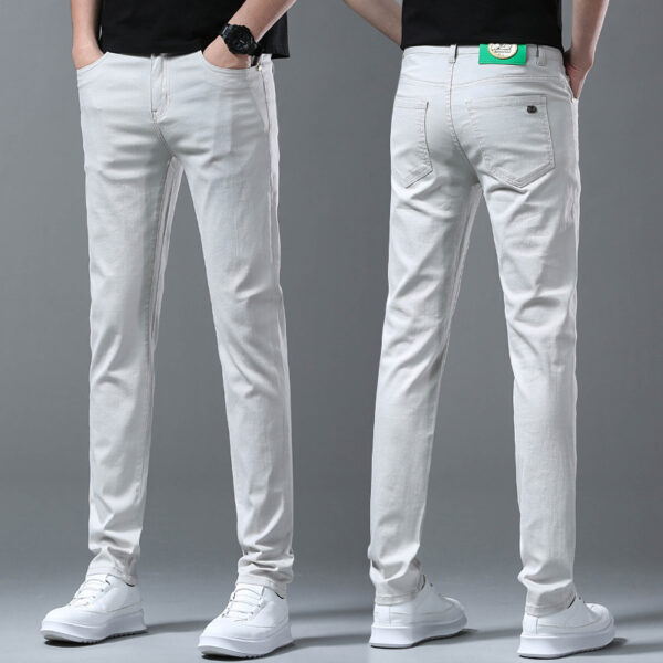 Men's Korean Style Slim-fitting Ankle-tied Youth High-end Pants - Image 3