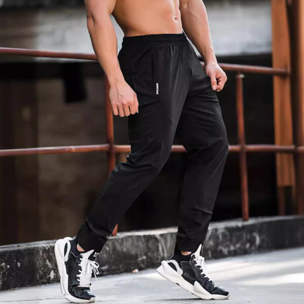 Thin Ice Silk Outdoor Leisure Running Workout Exercise Pants - Image 4