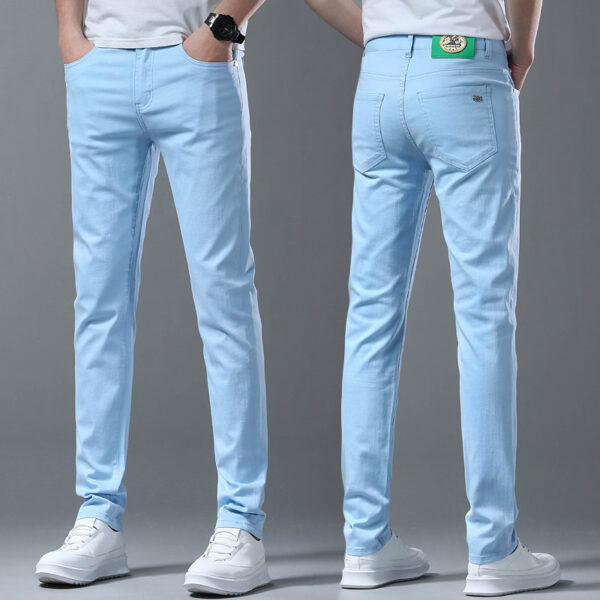 Men's Korean Style Slim-fitting Ankle-tied Youth High-end Pants - Image 4