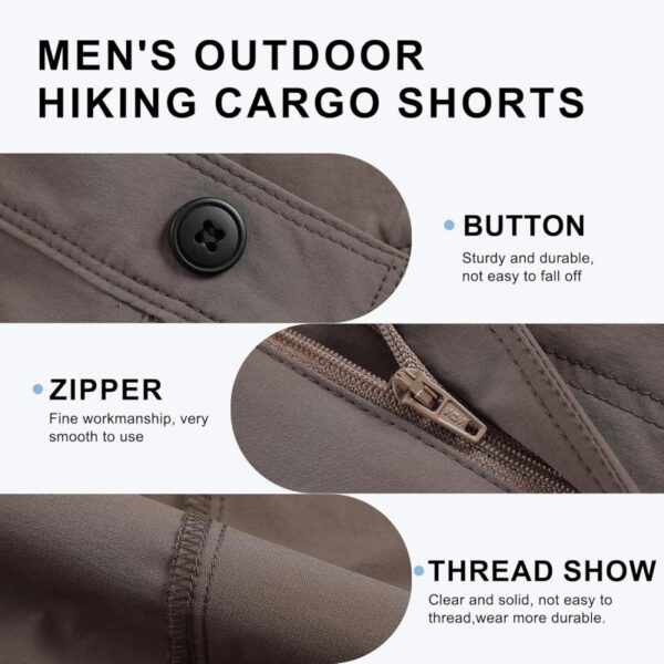 Fashion Personality Men's Multi-pocket Tactical Shorts - Image 5