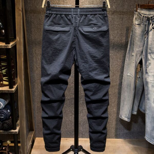 Men's Summer Ice Silk Thin Casual Trousers - Image 2