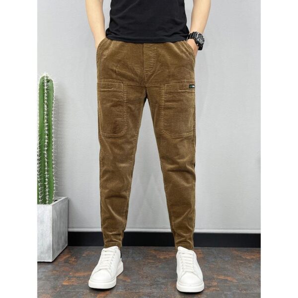 Men's Corduroy Slim Fit All-matching Skinny Pants - Image 2