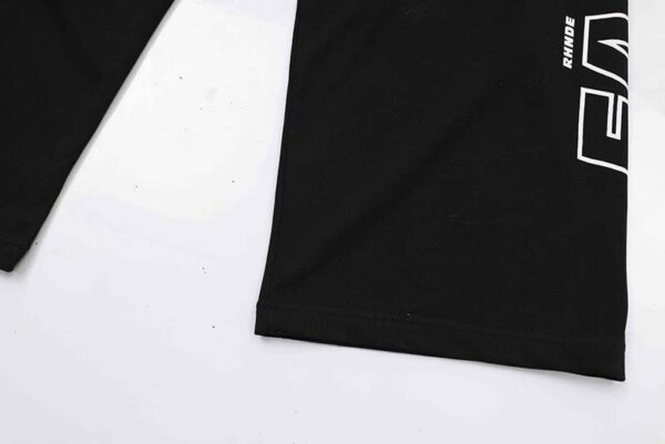 Retro Biker's Racing Style Letter Printed Sweatpants Men And Women - Image 9