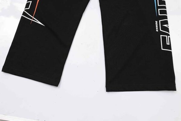 Retro Biker's Racing Style Letter Printed Sweatpants Men And Women - Image 10