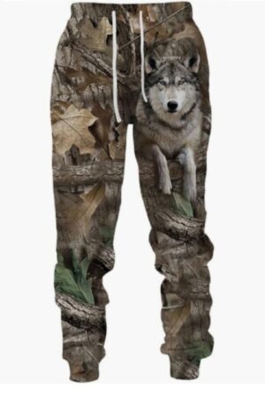 3d Digital Printing Casual Men's Trousers