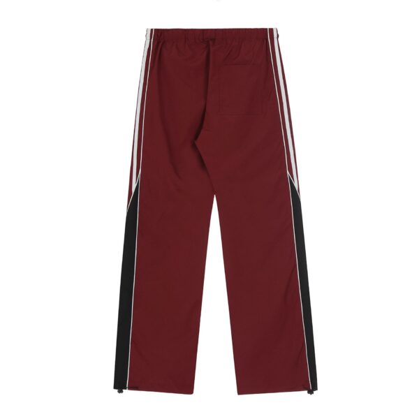 Spring Men's CasualColor Striped Cotton Long Tube Pants - Image 6