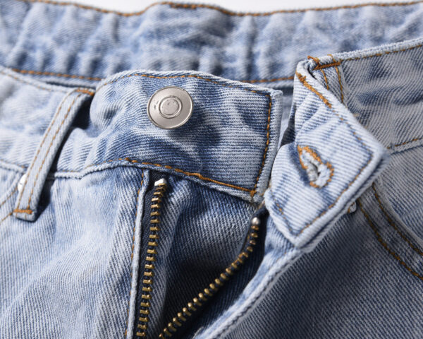 Vintage Street Doctored Foot Patchwork Worn Jeans - Image 4