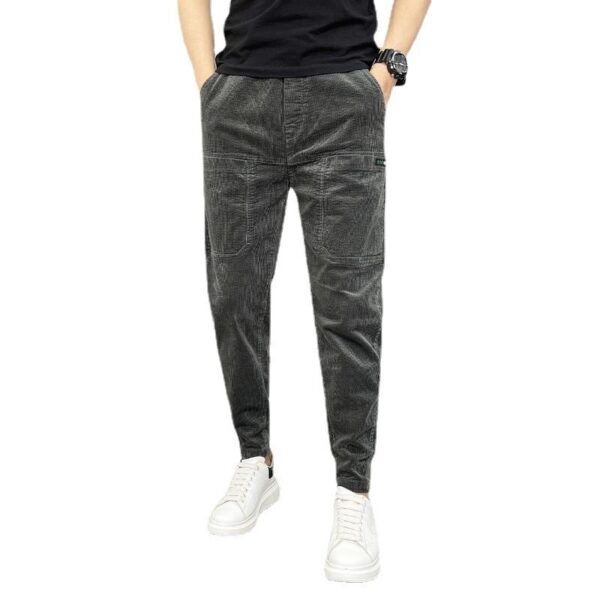 Men's Corduroy Slim Fit All-matching Skinny Pants - Image 6