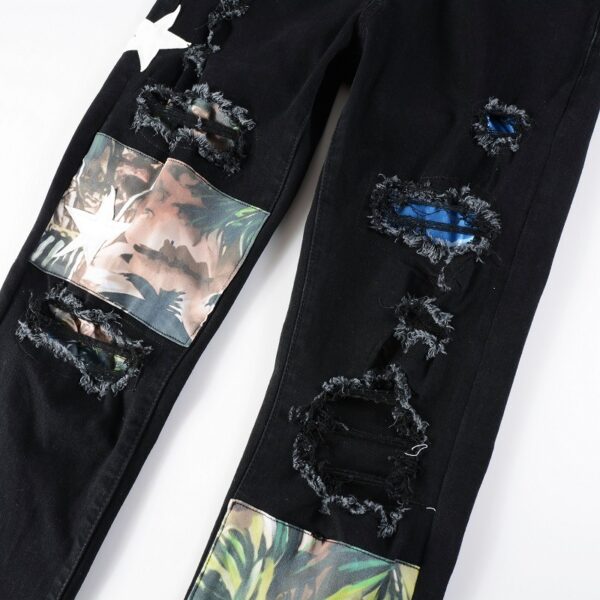 Men's High Street Ripped Jeans - Image 2