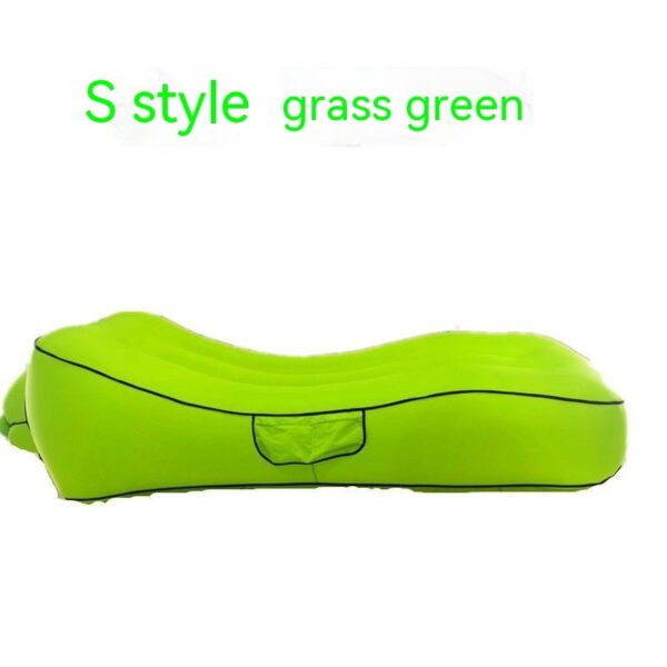 Camping Sofa Inflatable Sofa Portable Air Bed Outdoor Airbed Casual Beach Recliner Floatation Bed - Image 8