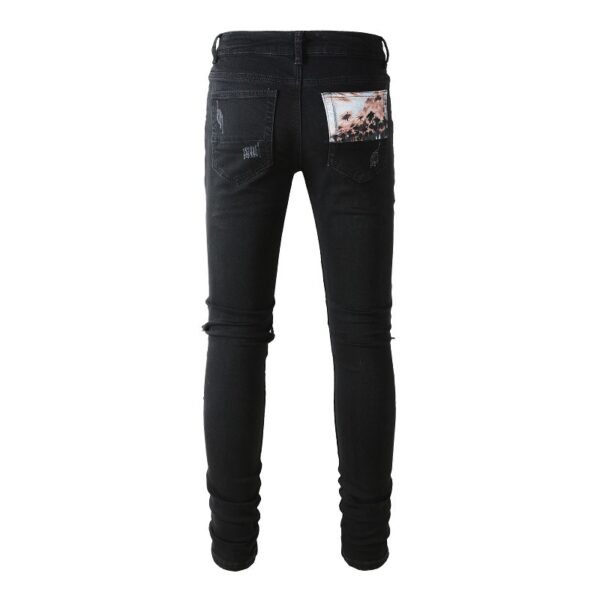 Men's High Street Ripped Jeans - Image 6
